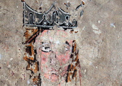 Pintura mural de Sant Andreu de València d'Àneu